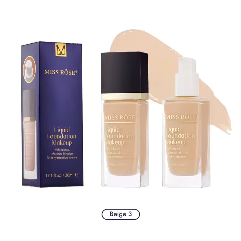 Miss Rose Liquid Makeup Foundation - 30ml - Rumaisas