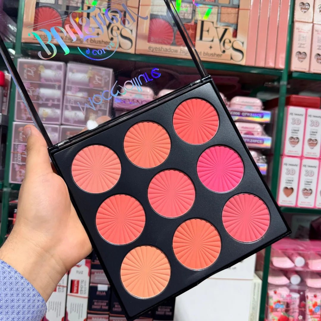Mocallure Blusher Palette - 9 Colors - Rumaisas