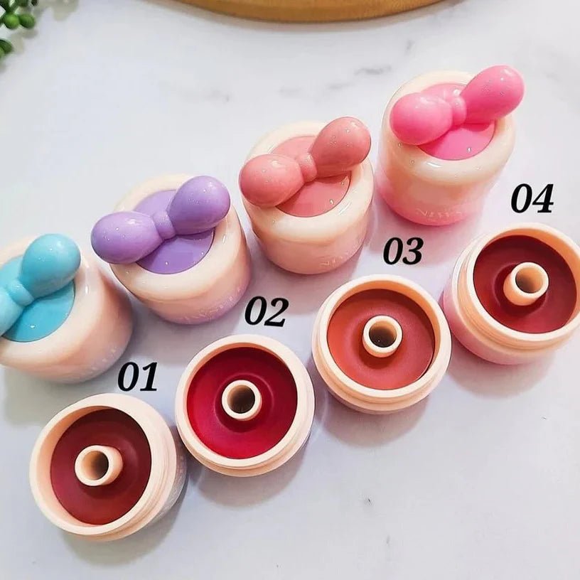 Mocallure Korean Bow knot Lip Mud Mousse - Rumaisas