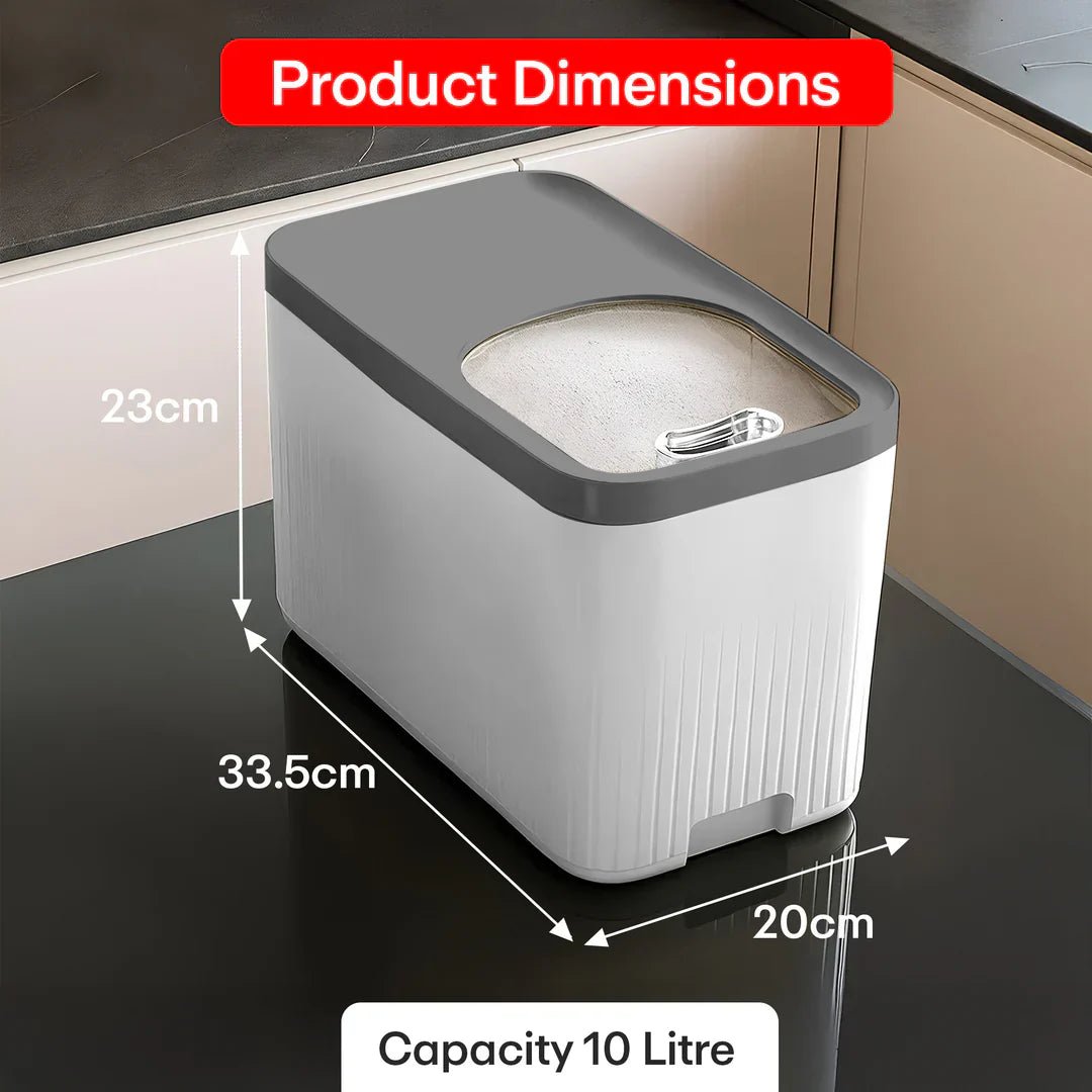 Multi - Purpose Grain and Dry Goods Storage Container - Rumaisas