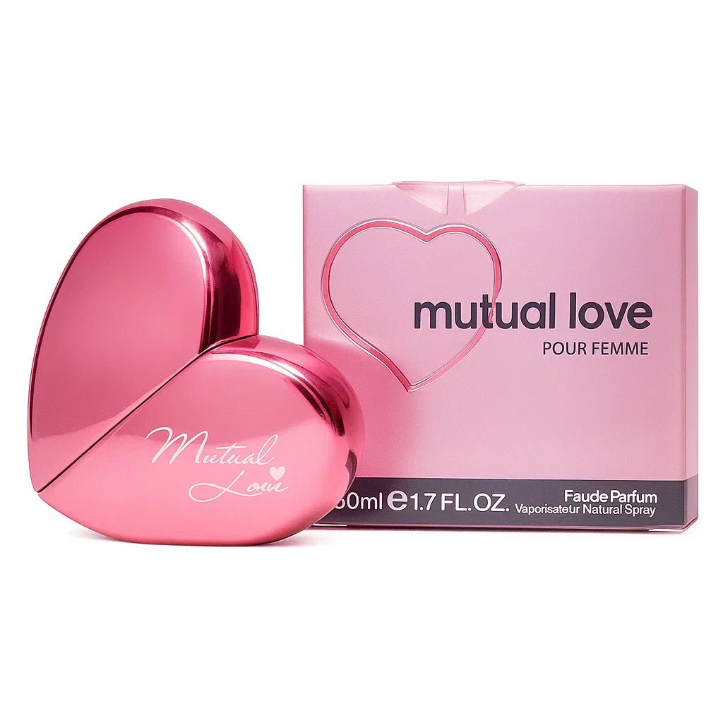 Mutual Love Pour Femme Heart Perfume For Women Pink - 50ml - Rumaisas