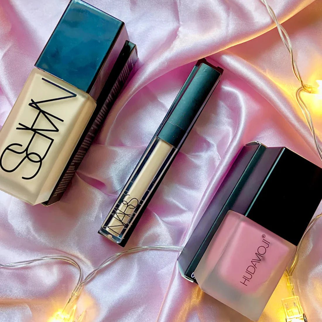 Nars Foundation & Concelor + HudaMoji Blushon - Rumaisas