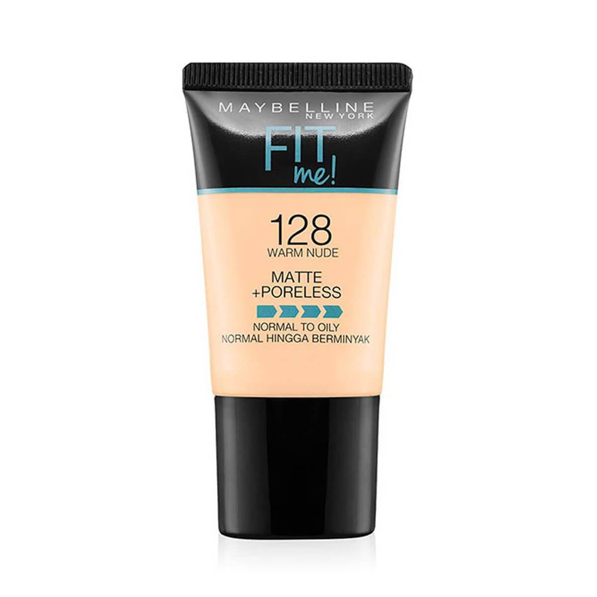 New York Fitme Maybelline Matte Poreless Foundation Tube - Rumaisas
