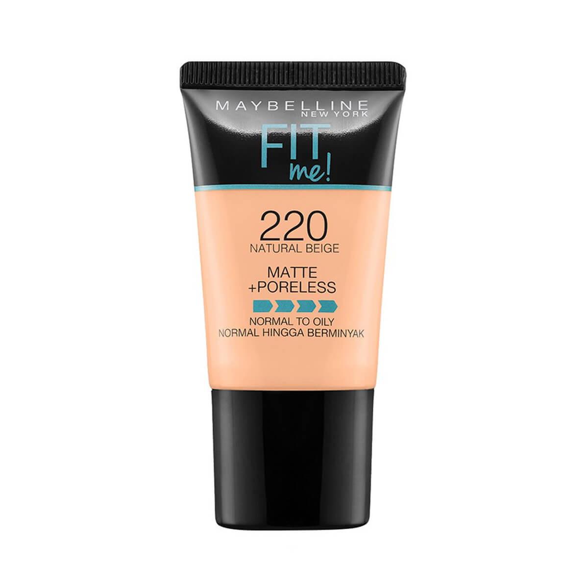 New York Fitme Maybelline Matte Poreless Foundation Tube - Rumaisas
