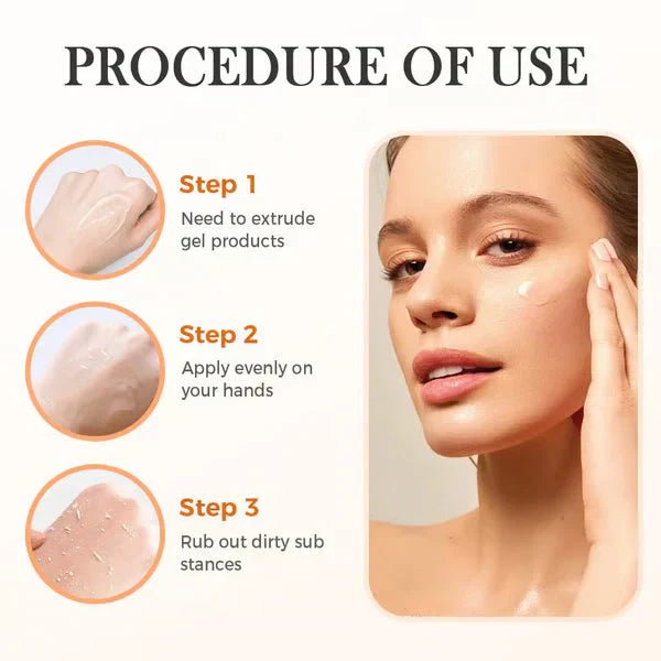 Orange Enzyme Glow Gel 😍 Dark Spot & Dead Skin Remover - Rumaisas