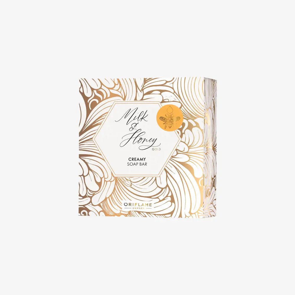 Oriflame Milk And Honey Gold Creamy Soap Bar - 90g - Rumaisas