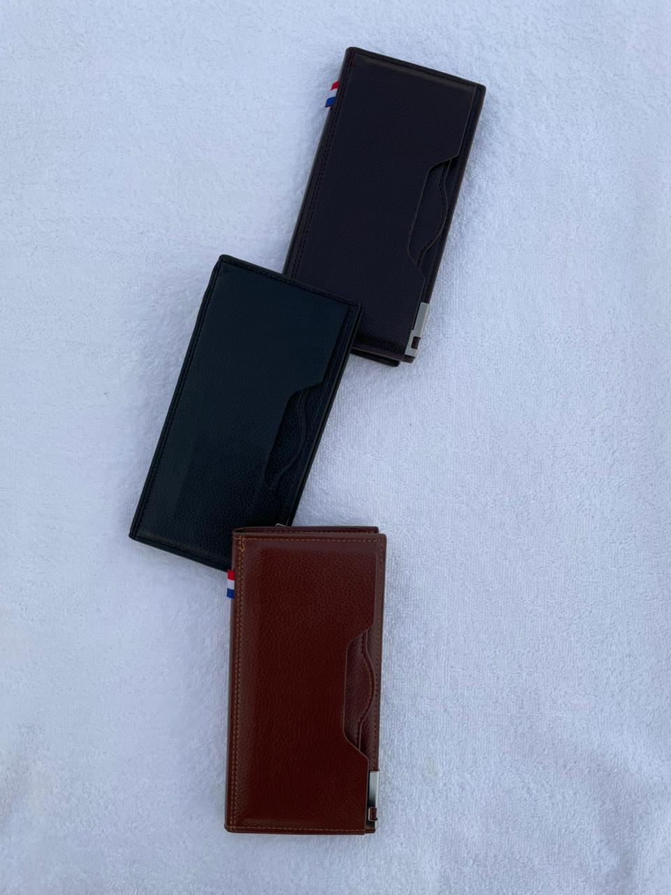 Premium Leather Long Wallet for Men – Extra Card Holder Design - Rumaisas