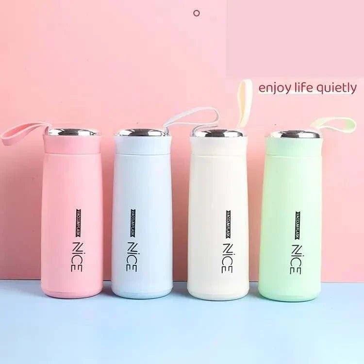 PRO FIT Glass Water Bottle With Silicon Sleeve - 400ml - Rumaisas