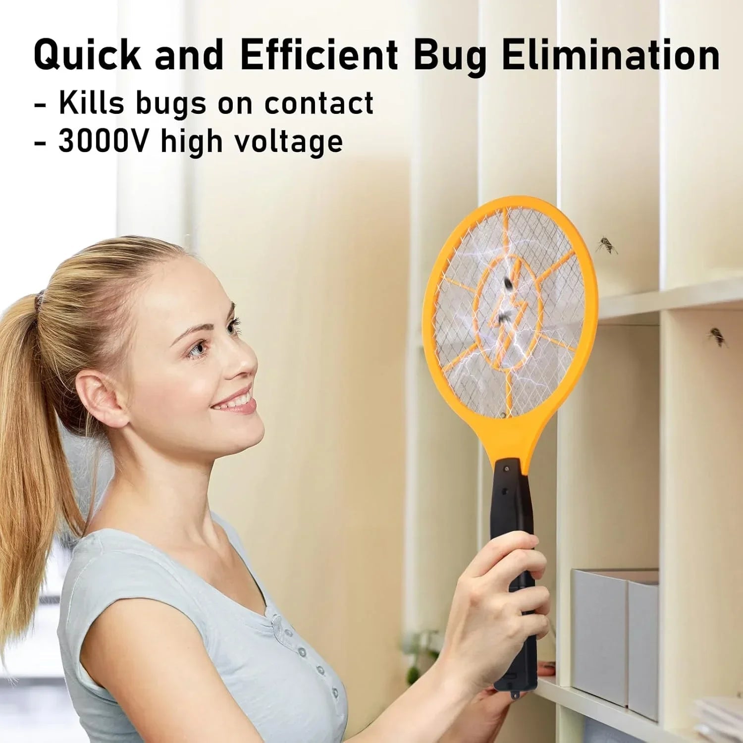 Rechargeable Mosquito Zap Racket - Rumaisas