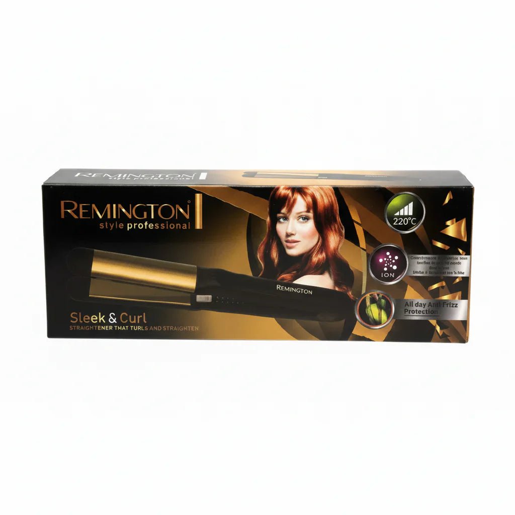 Remington Sleek And Curl Hair Straightener R308 - Rumaisas