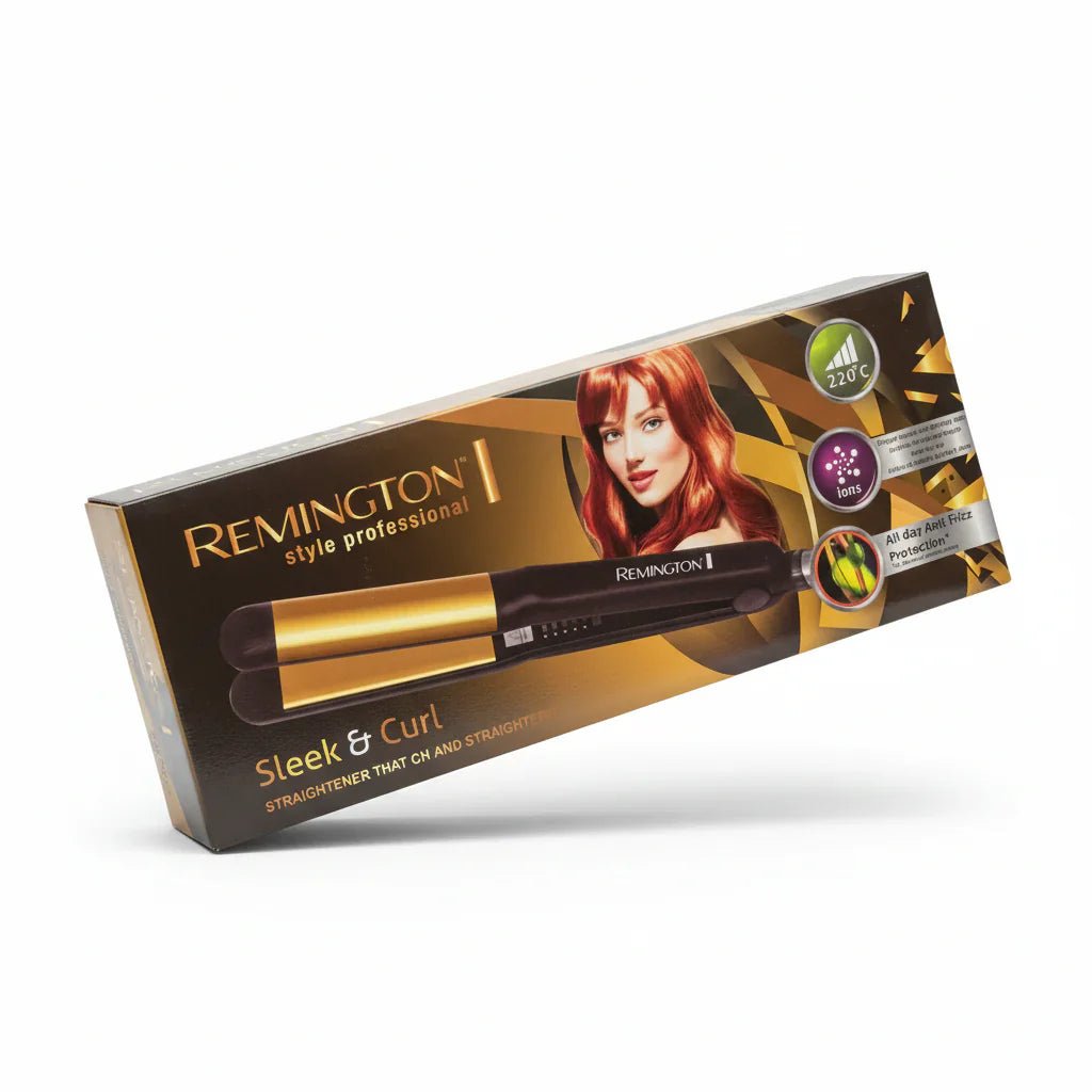 Remington Sleek And Curl Hair Straightener R308 - Rumaisas