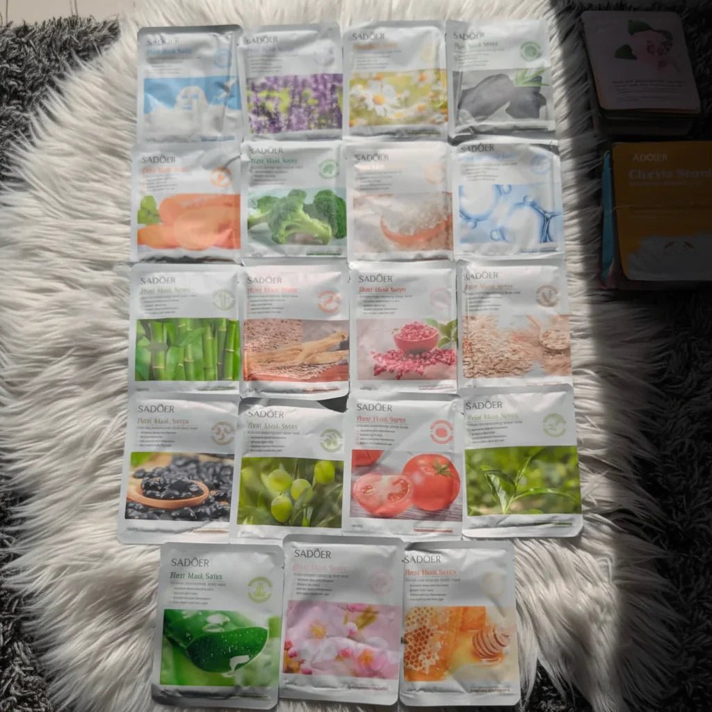 Sadoer Facial Plant Mask Pack of 19 - Rumaisas