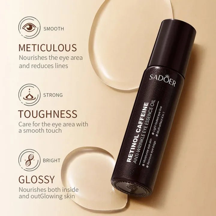 Sadoer Retinol & Caffeine Eye Essence Oil - 8ml - Rumaisas