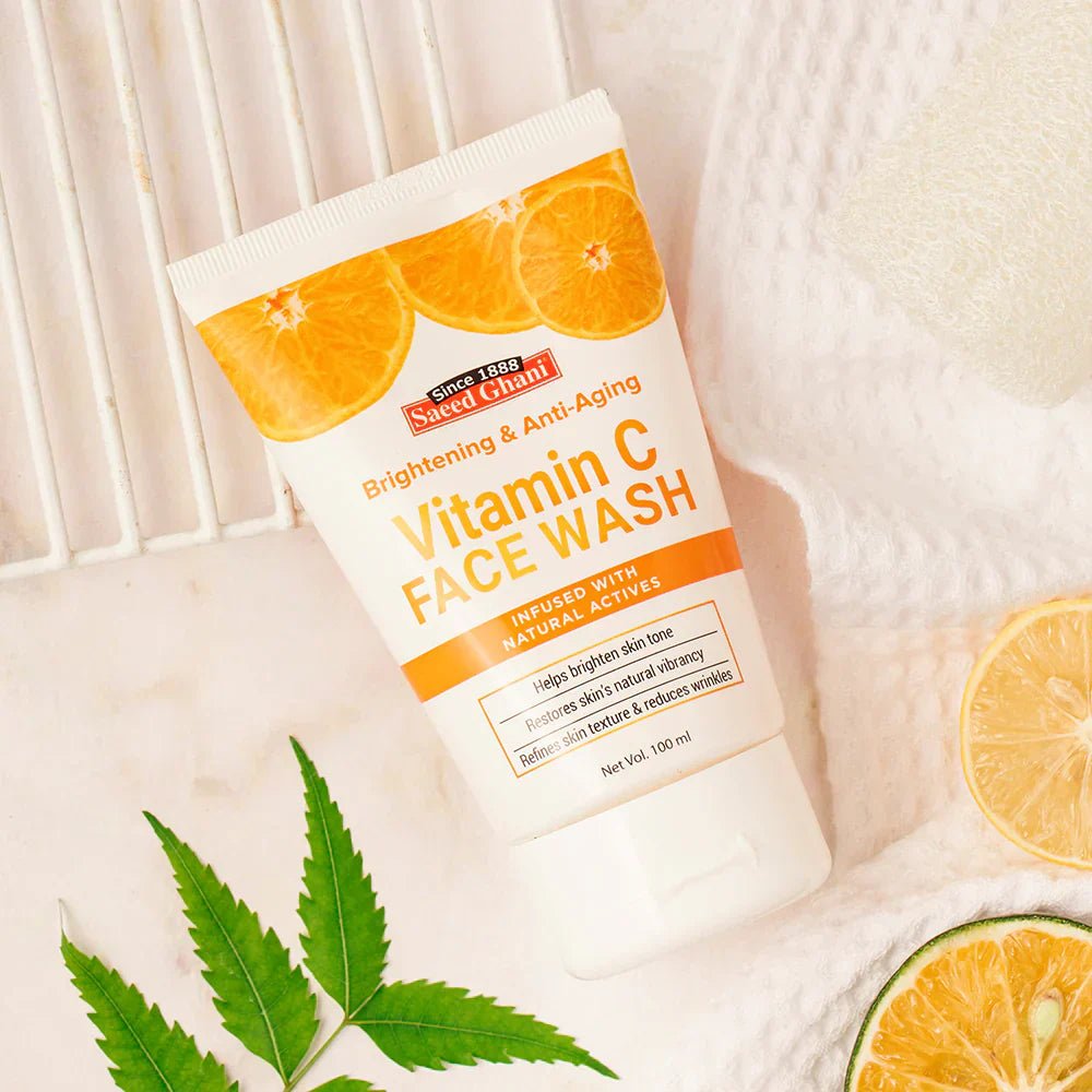 Saeed Ghani Vitamin C Face Wash – 50ml - Rumaisas