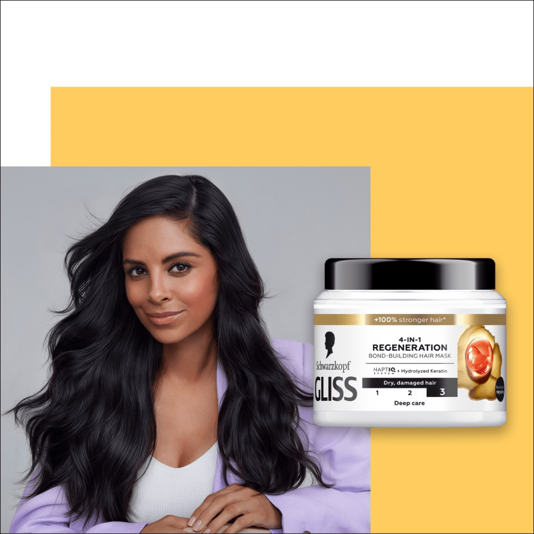 Schwarzkopf Gliss Mask 4 - In - 1 Regeneration Total Repair 400ml - Rumaisas