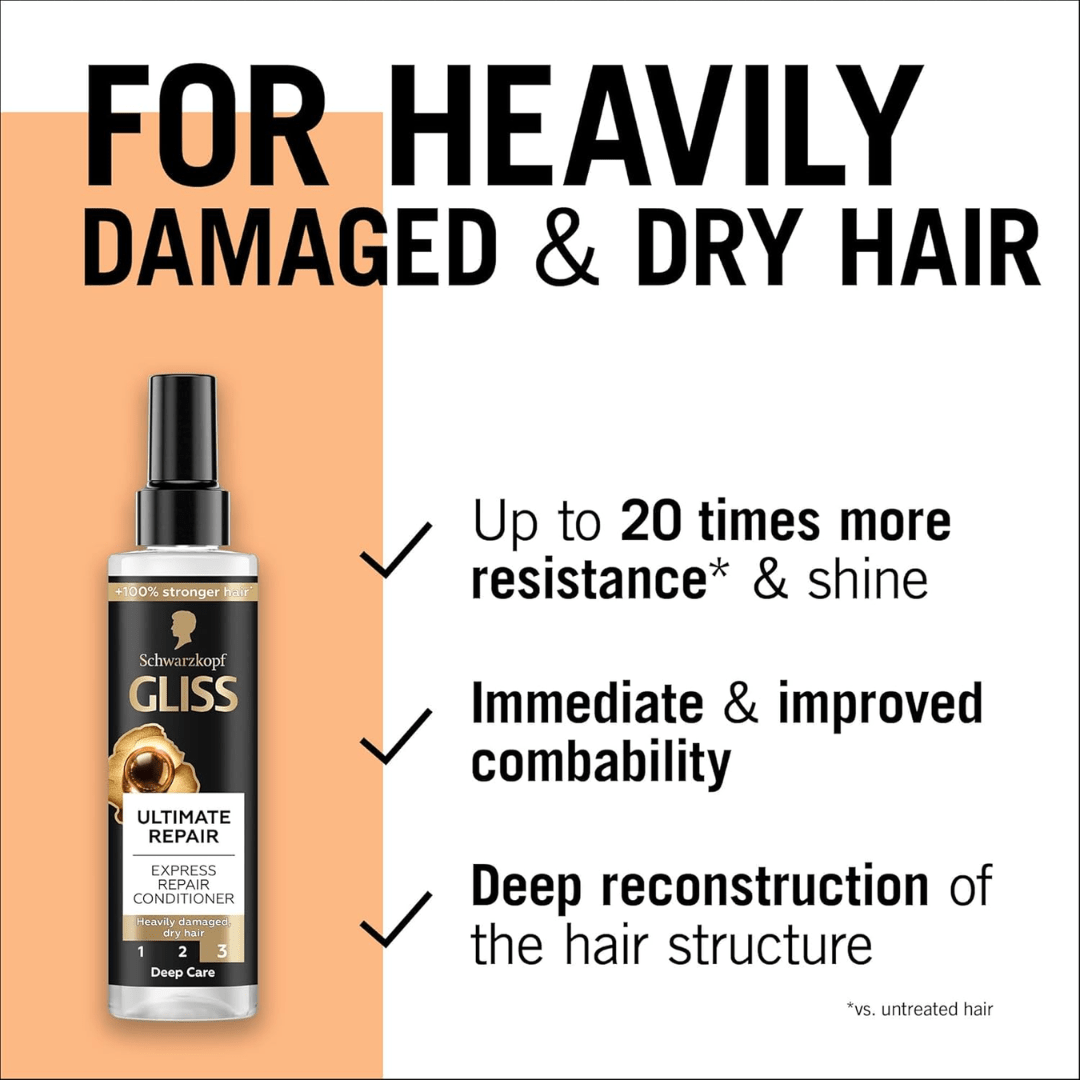 Schwarzkopf Gliss Oil Ultimate Repair 200ml - Rumaisas