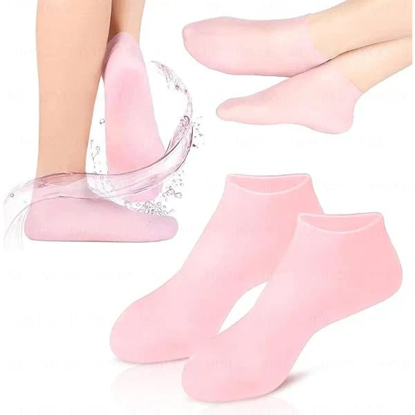 Silicon Moisturizing Gel Socks - Rumaisas