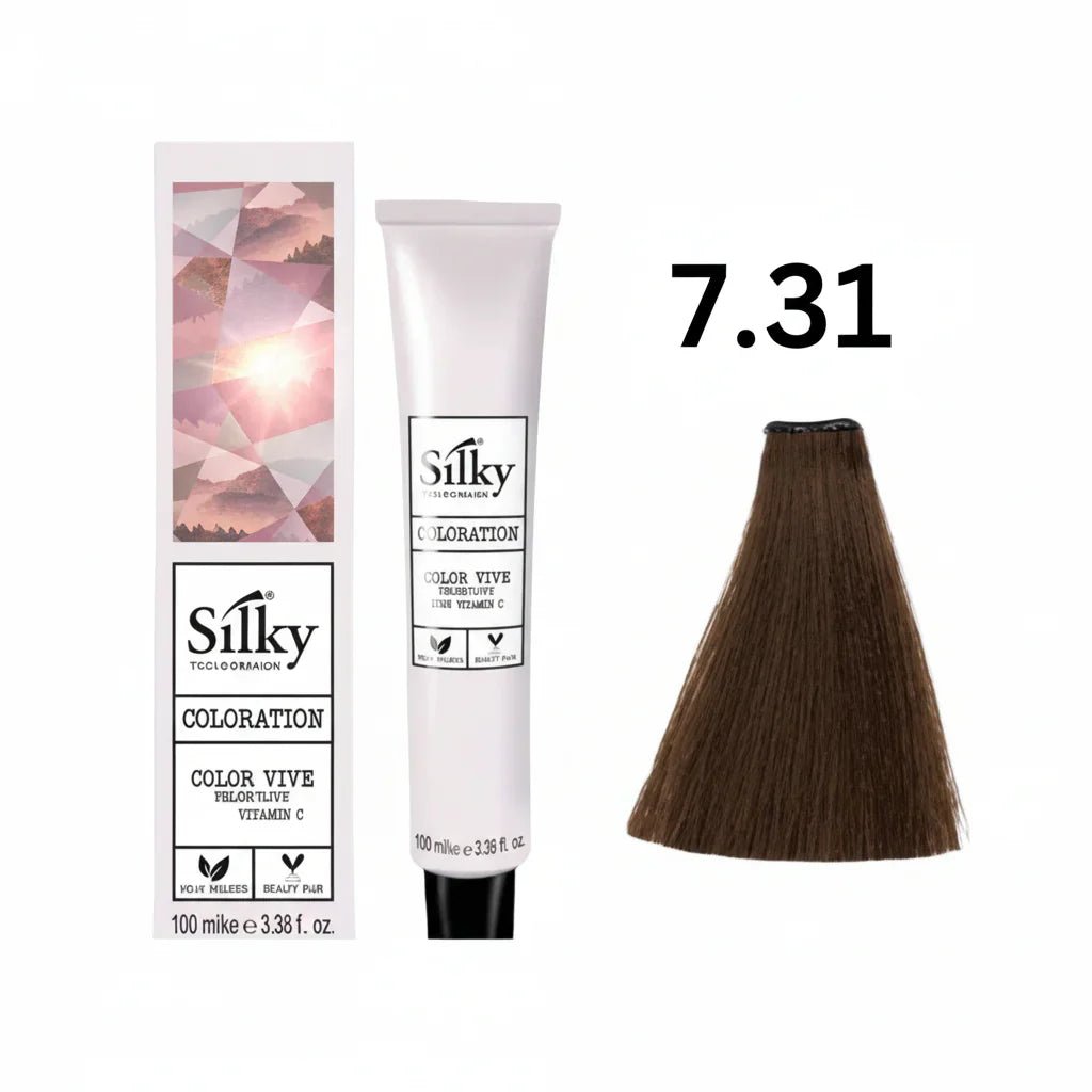 Silky 7.31 Hair Color – 100ml - Rumaisas