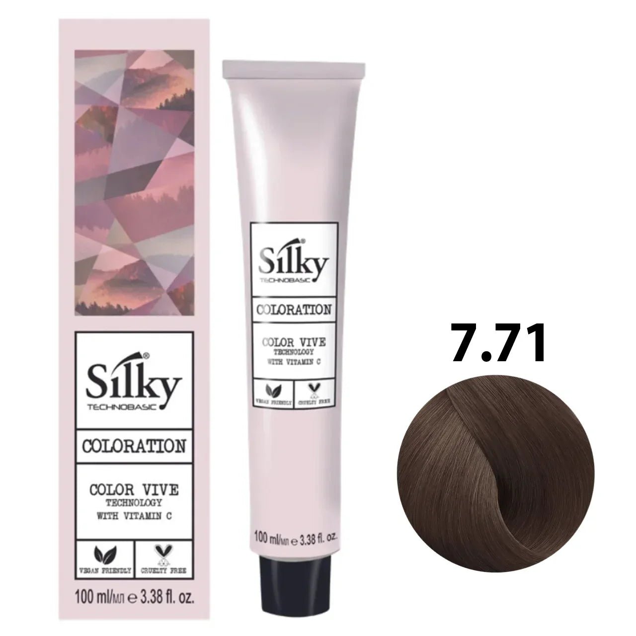Silky 7.71 Hair Color – 100ml - Rumaisas