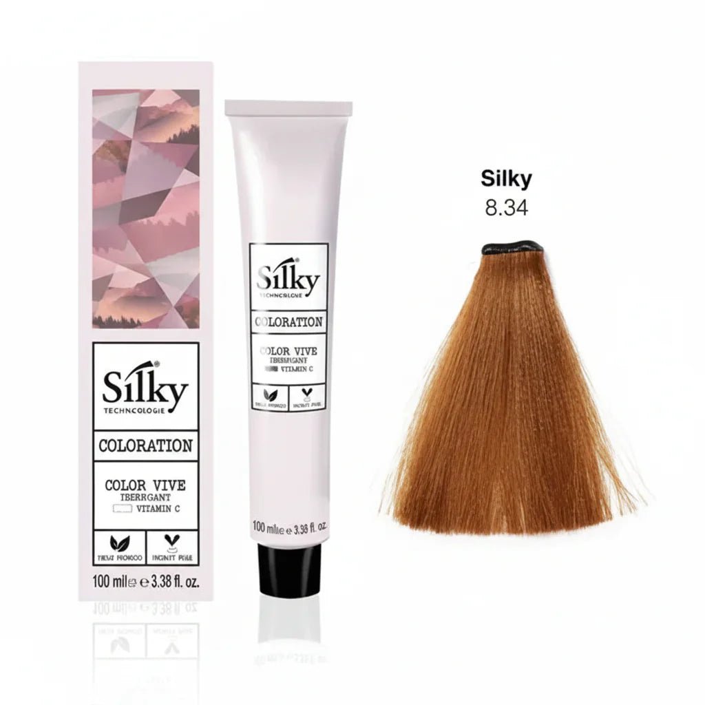 Silky 8.34 Hair Color – 100ml - Rumaisas