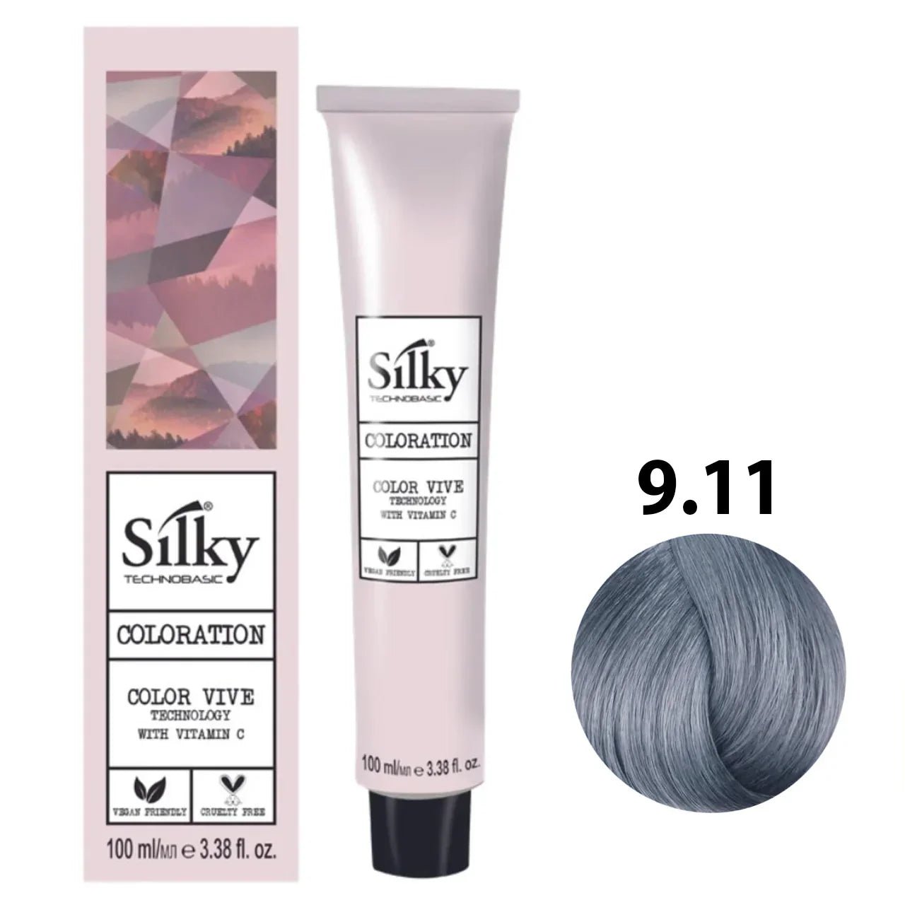 Silky 9.11 Hair Color – 100ml - Rumaisas
