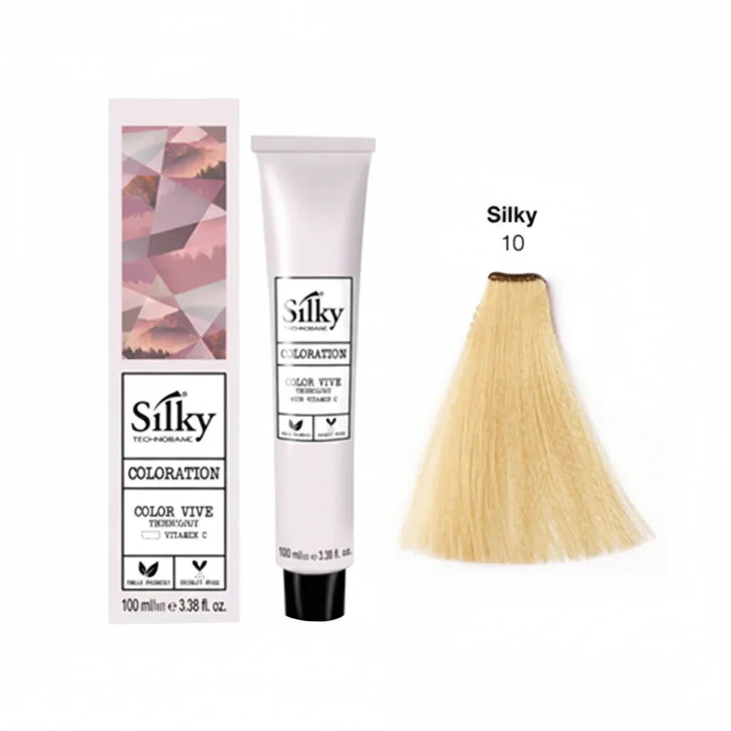 Silky Coloration 10 Hair Color - 100ml - Rumaisas