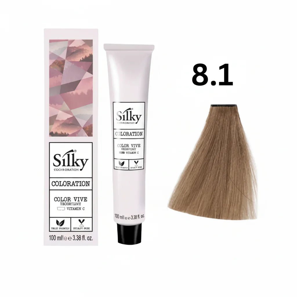 Silky Coloration 8.1 Hair Color - 100ml - Rumaisas