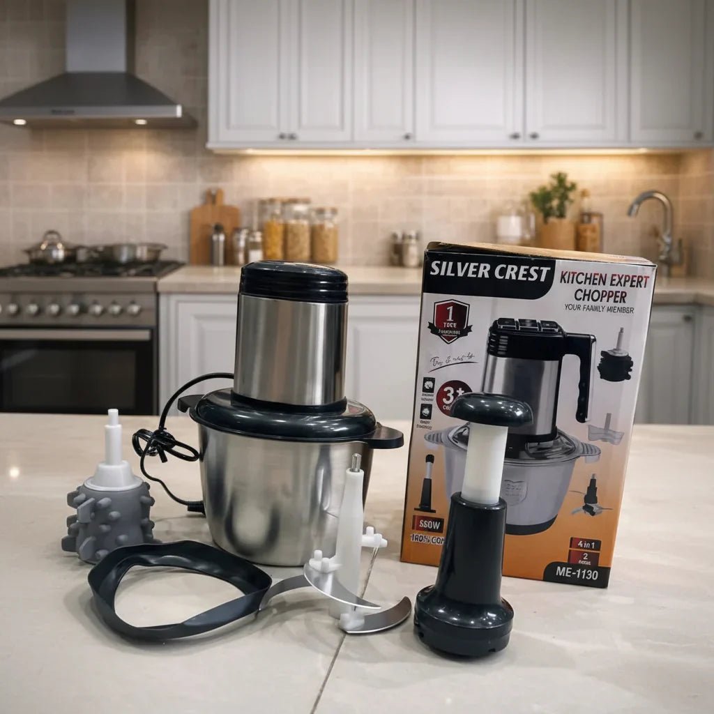 Silver Crest Kitchen Expert Chopper Powerful 850W with 3L Capacity - Rumaisas
