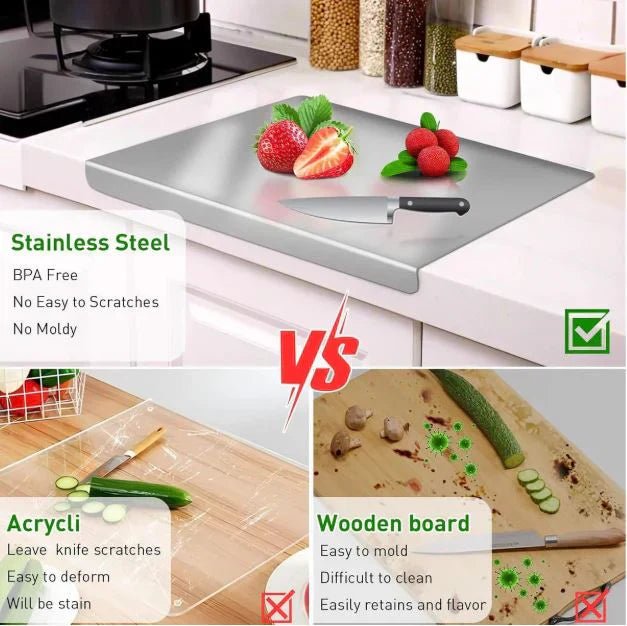 Stainless Steel Cutting Board - Rumaisas