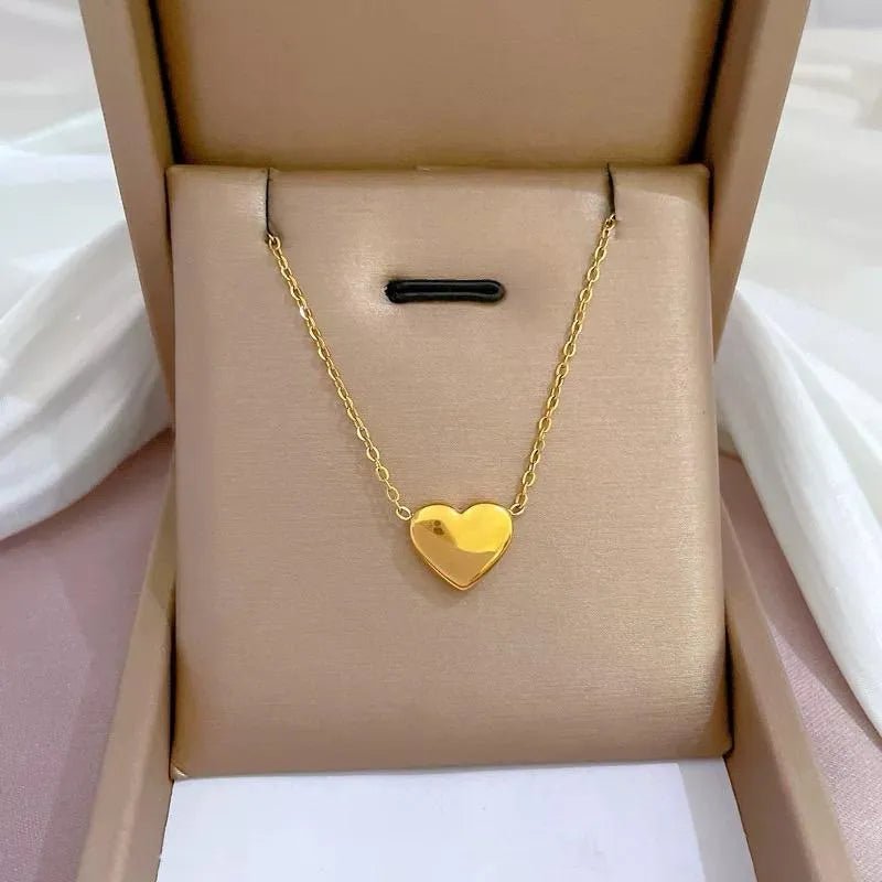 Stainless Steel Heart Chain - Rumaisas