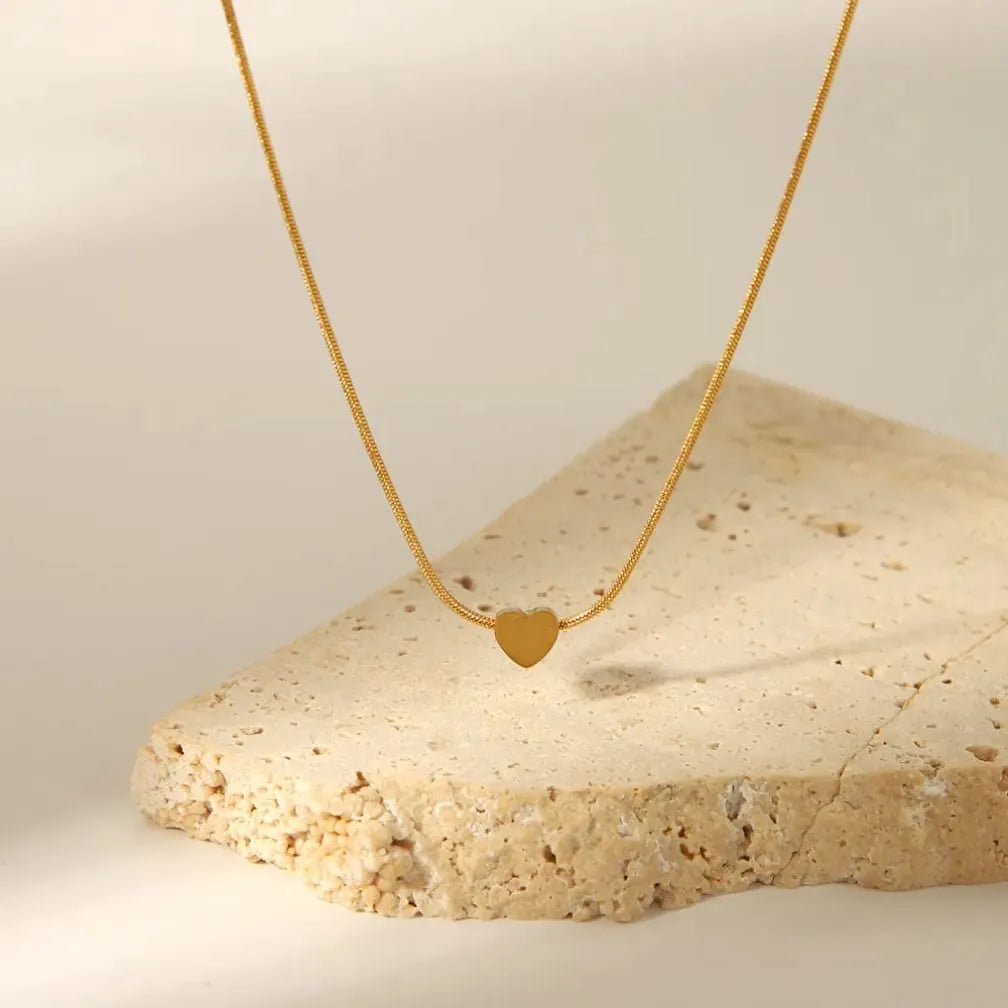 Stainless Steel Heart Chain - Rumaisas