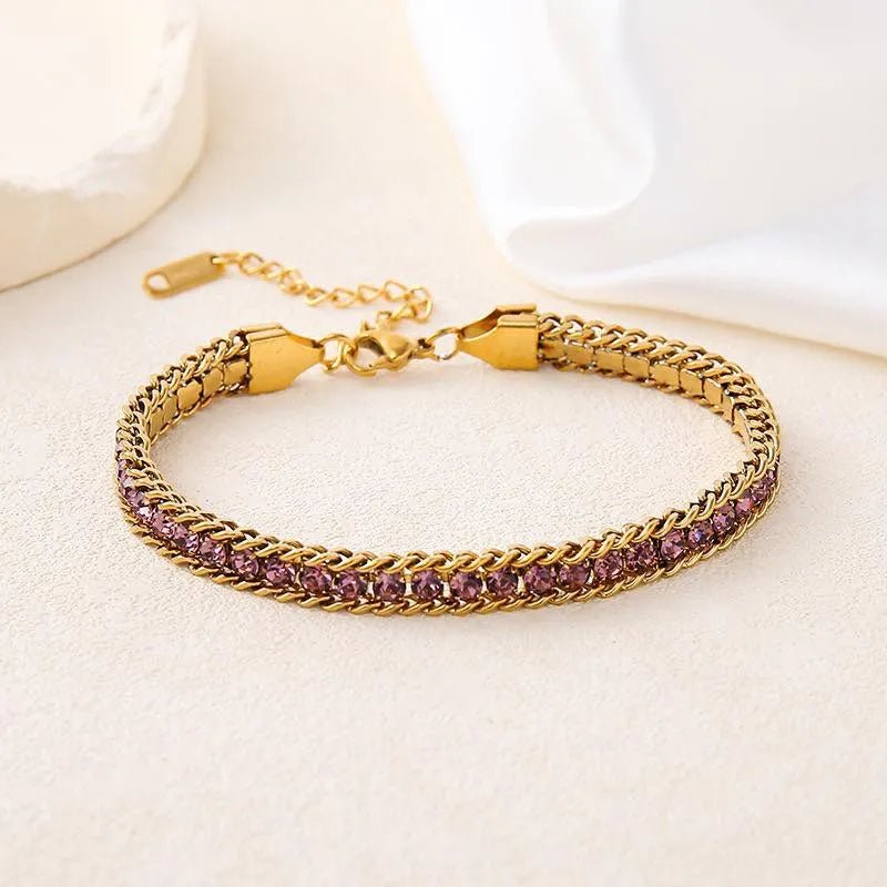 Stainless Steel Luster bracelet - Rumaisas