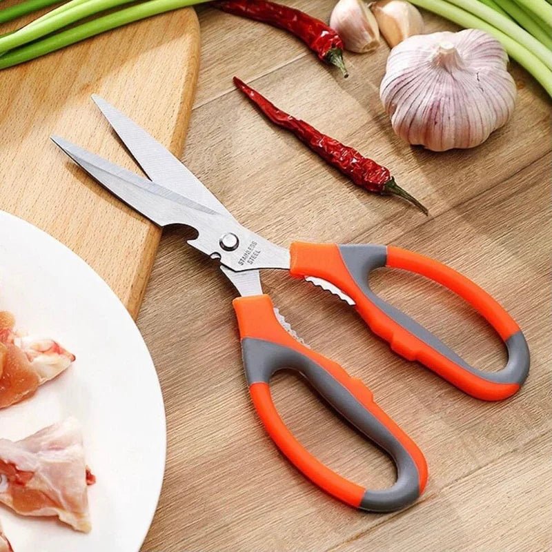 Stainless Steel Meat Vegetable Cutting Scissors - Rumaisas