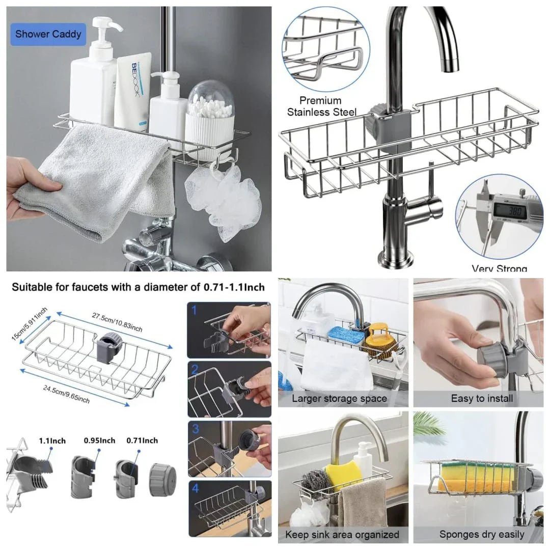 Steel Faucet Rack - Rumaisas