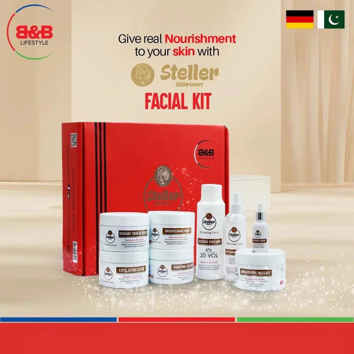 Steller Facial Kit - Rumaisas