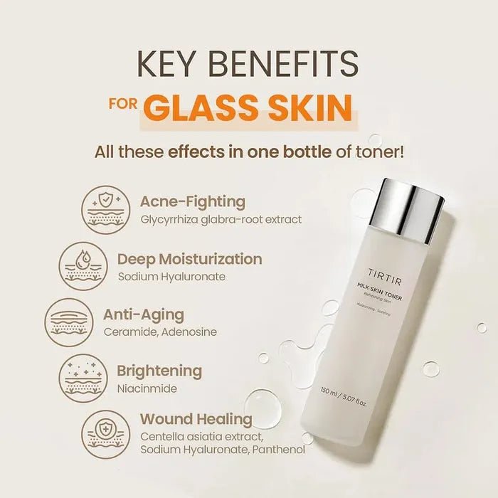 Tirtir Milk Skin Toner - 150ml - Rumaisas