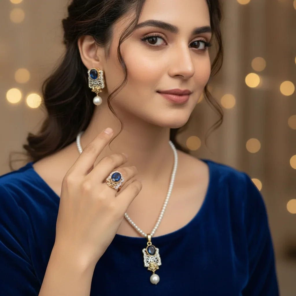 Turkish Locked Jewelry Set for Women - Rumaisas