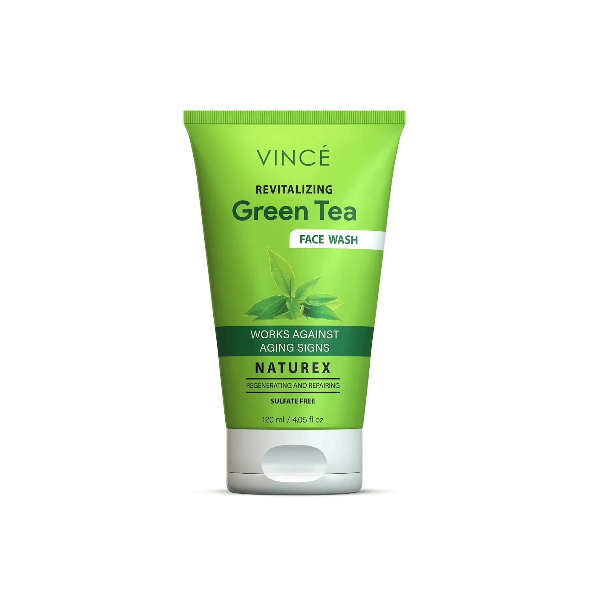 Vince Revitalizing Green Tea Face Wash - 120ml - Rumaisas